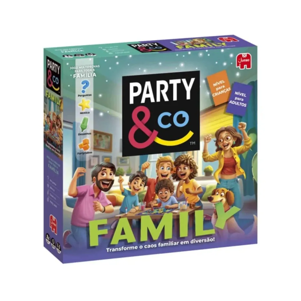 Jogo de Tabuleiro Diset Party & Co Family