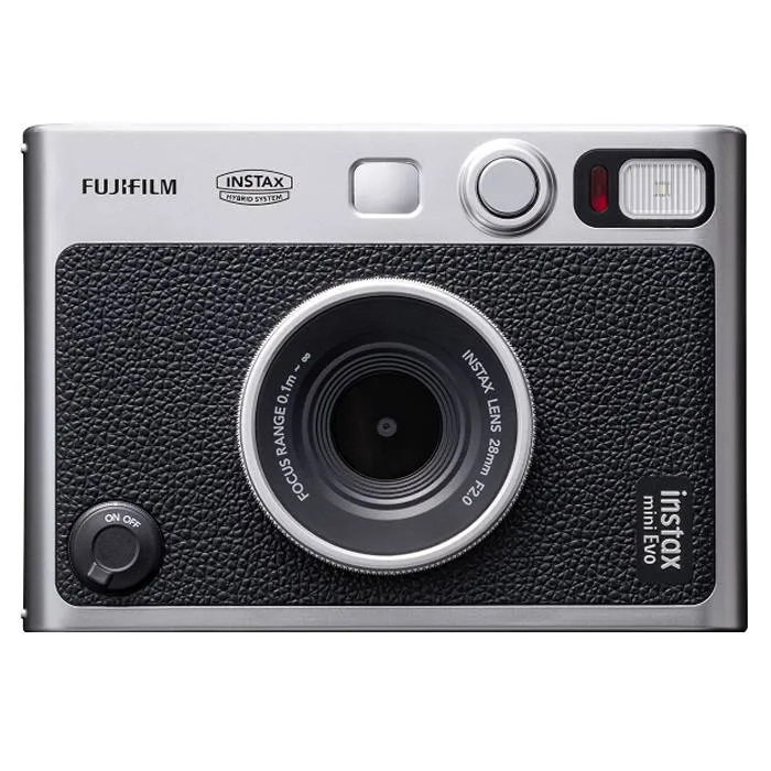 Máquina Fotográfica Instantânea Fujifilm Instax Mini Evo Black (USB-C) Preta