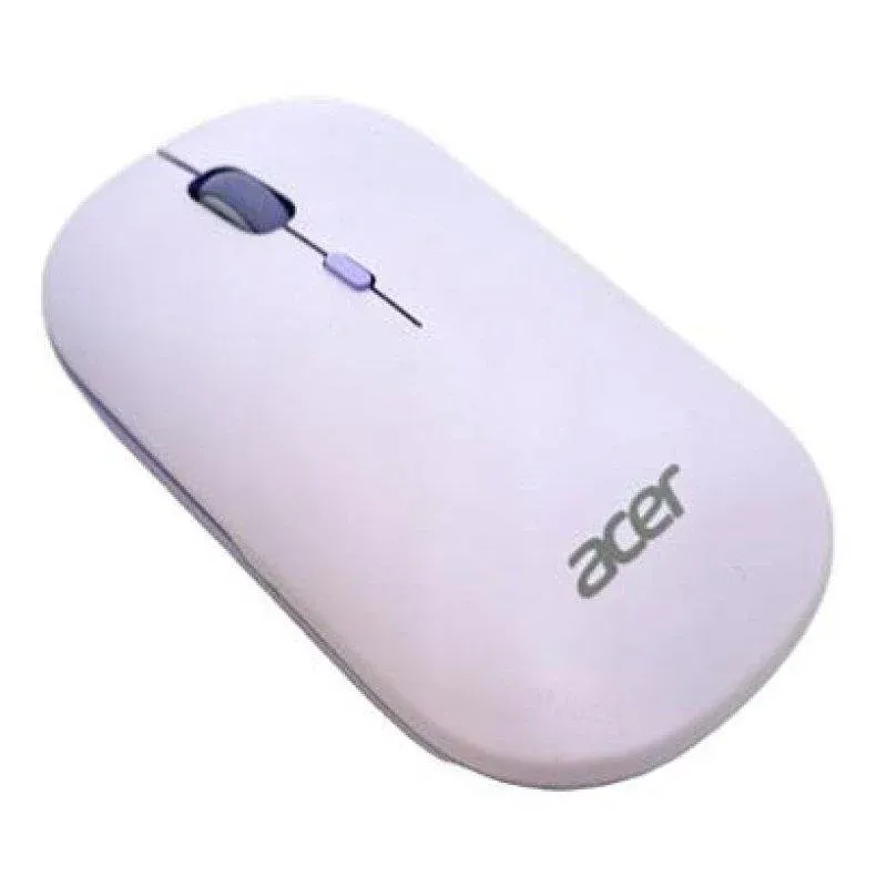 Rato Acer AMR130 Bluetooth 5.2 Dual 1600 DPI Lilás Ergonómico 4 Botões