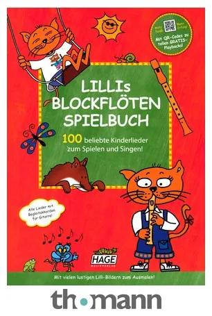 Hage Musikverlag Lillis Blockflöten Spielbuch