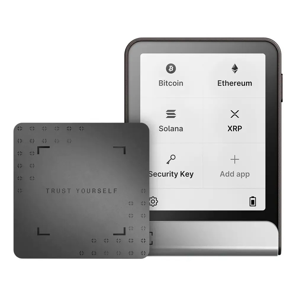Carteira Ledger Flex Crypto Hardware Wallet + Recovery Key Graphite
