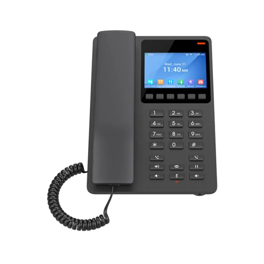 Telefone IP Grandstream GHP631W PoE Preto