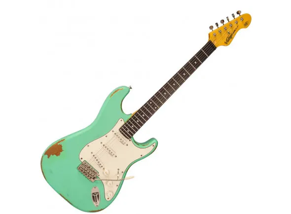 Vintage V6 Icon Distressed Ventura Green