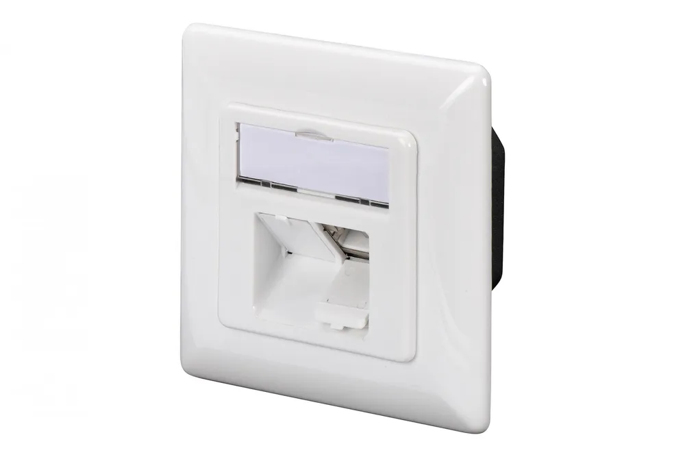 Digitus DN-9007-S-1 tomada 2 x RJ-45 Branco DN-9007-S-1