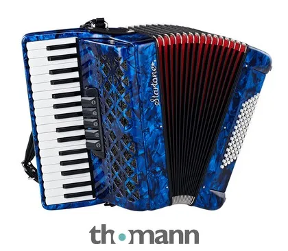 Startone Piano Accordion 72 Blue MKII