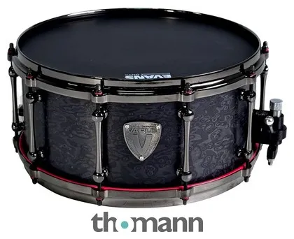 Varus 14"x6,5" Birdseye Black Snare