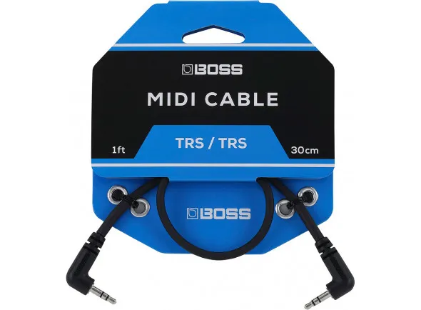BOSS BCC-1-3535 Cabo MIDI Mini-jack TRS stereo 30cm Garantia Vitalícia
