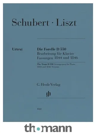 Henle Verlag Schubert/Liszt Die Forelle