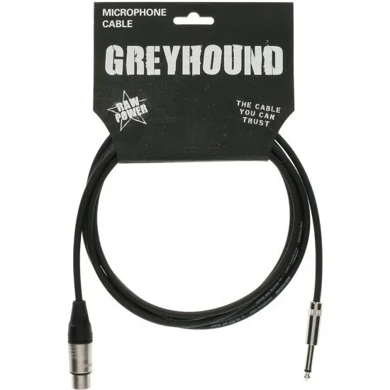 Klotz CABO MICROFONE GRG1FP10.0 Greyhound 10m XLR F/Jack TS
