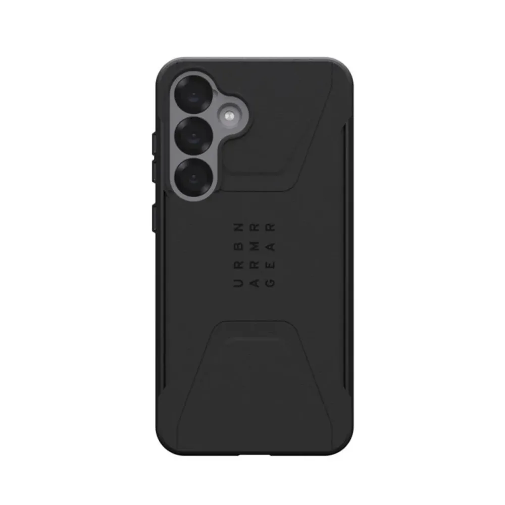 Capa Urban Armor Gear Civilian Pro Samsung S25 5G Preta