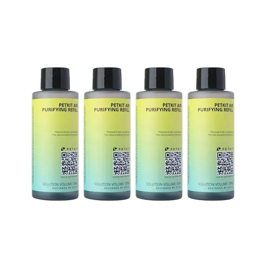 Acessório PETKIT Purifying Liquid Refill 50ML (Pack 4)