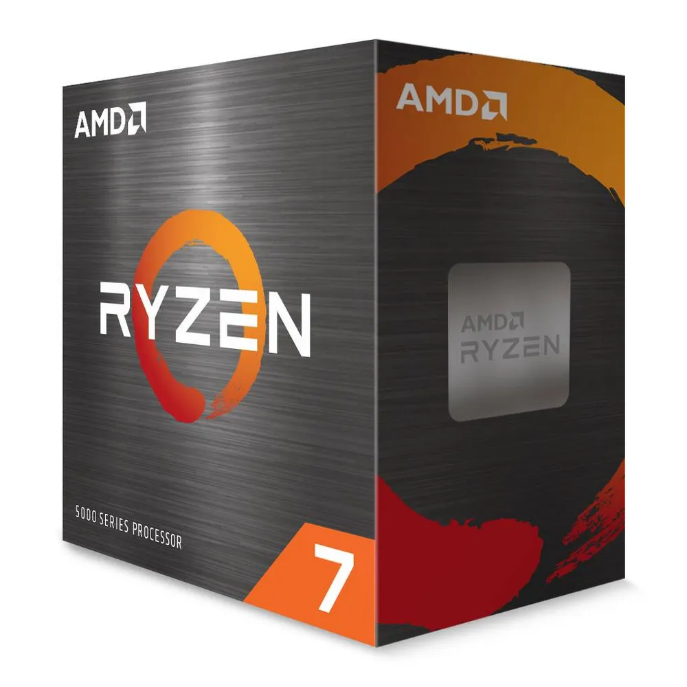 Processador AMD Ryzen 7 5800X Zen 3 8-Core 3.8GHz c/ Turbo 4.7GHz 36MB Cache SktAM4