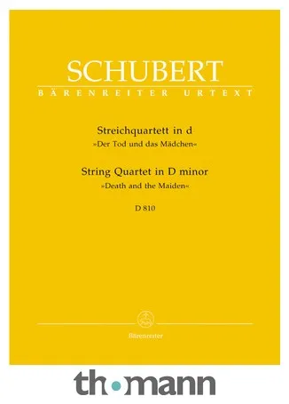 Bärenreiter Schubert Tod und das Mädchen