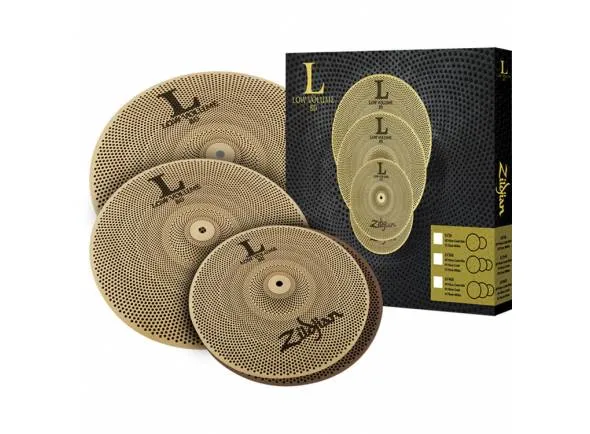 Zildjian LV468 14” HiHats + 16” Crash + 18” Crash Ride