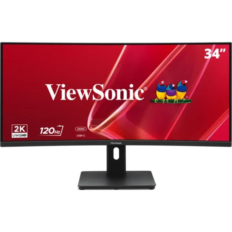 Monitor Viewsonic VA3420C-2 34" UltraWide Quad HD 120Hz VA Curvo HDR10 Ajuste altura