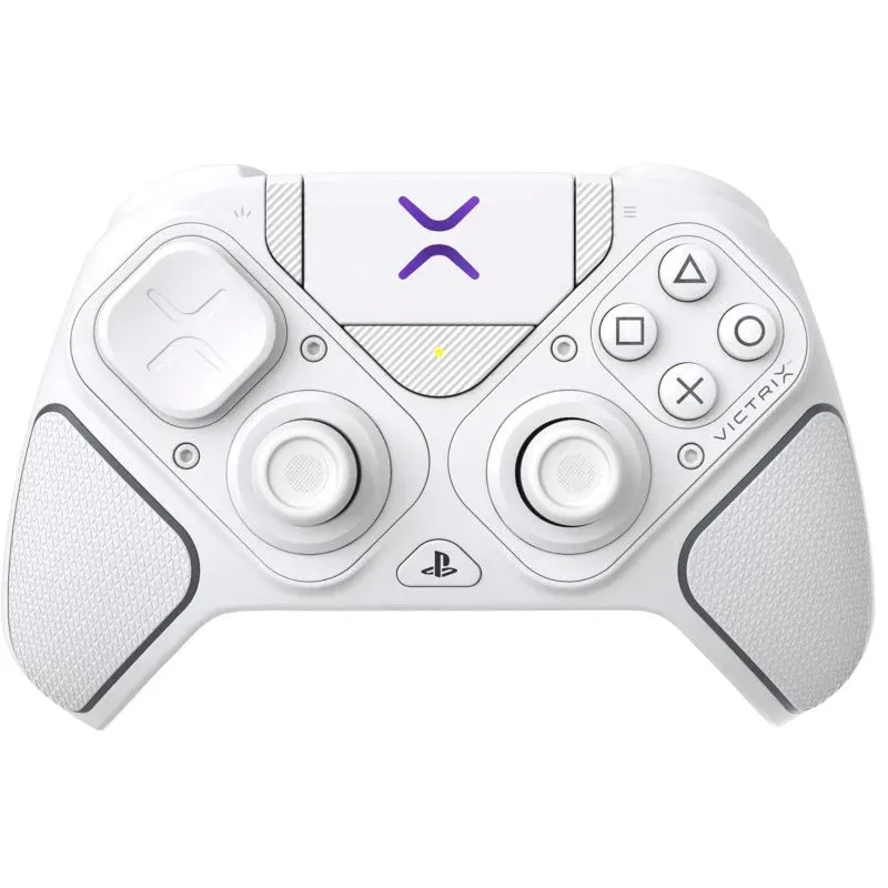 Turtle Beach Comando modular para jogos Victrix Pro BFG Reloaded sem fios/com fios para PC/PS5, branco