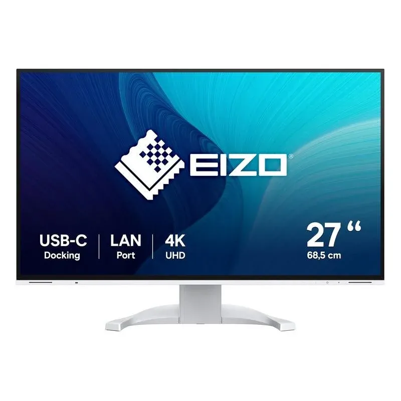 Monitor Eizo FlexScan EV2740X-WT 27" UltraHD 4K 60Hz IPS USB-C Altifalantes Branco