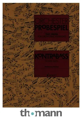 Schott Orchester Probespiel Kontrabas