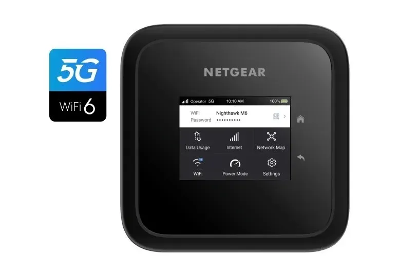 Router Netgear Nighthawk M6 5G/LTE WiFi 6 3.6Gbps Ecrã LCD Portátil