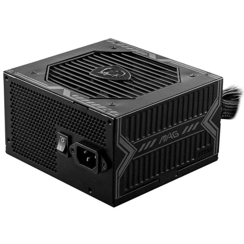 Fonte Alimentação Fonte de Alimentação MSI MAG A750BN PCIE5 750W Certificação 80 Plus Bronze