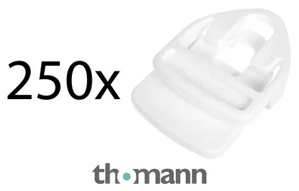 Holdon Xtra Clip White 250pcs Pack