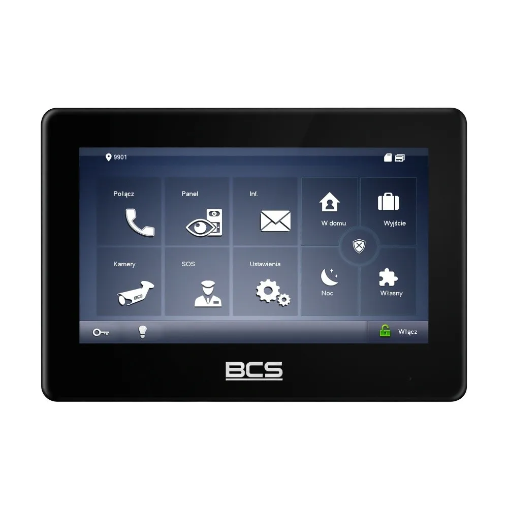 BCS BCS-MON7600B-2 Monitor de Vídeo de Dual-Sistema BCS-MON7600B-2