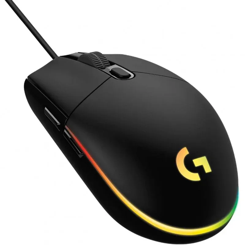 Logitech G203 Lightsync 2nd Gen Rato Gaming 8000DPI RGB Preto