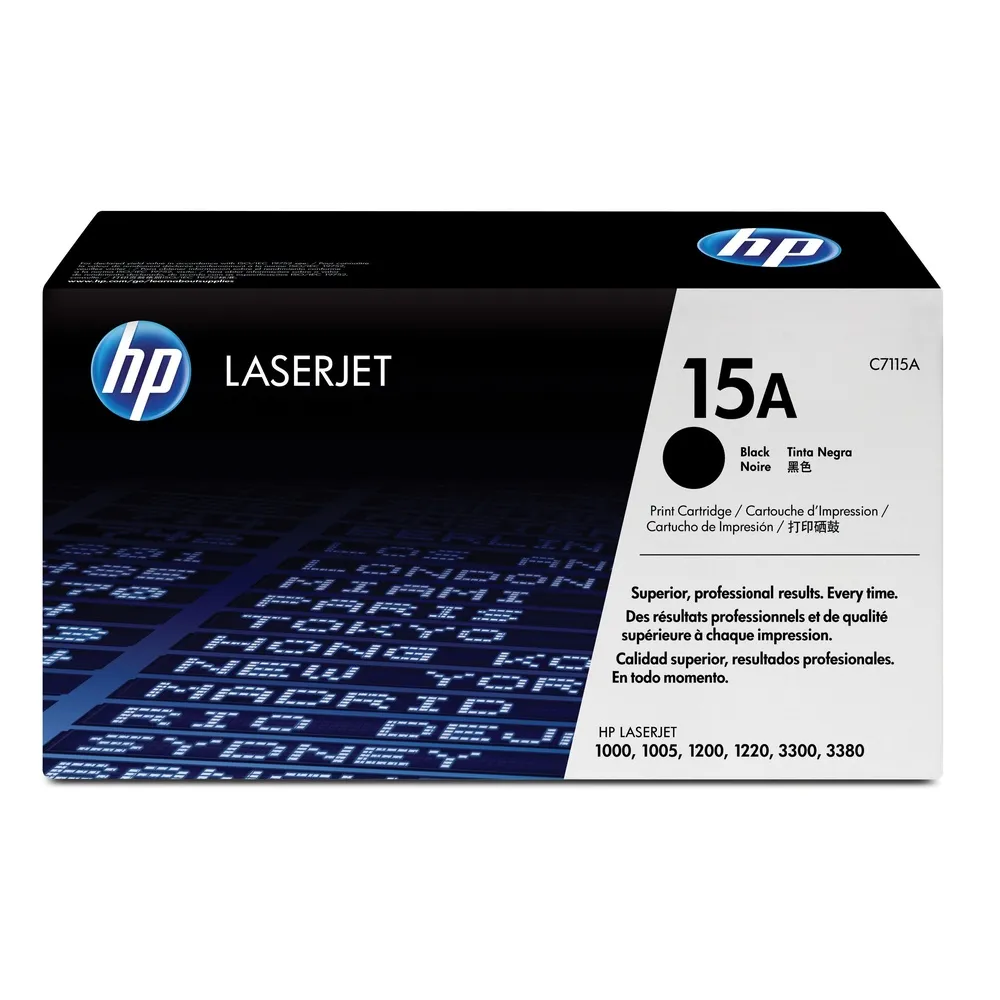 Toner 15A (Preto) – HP
