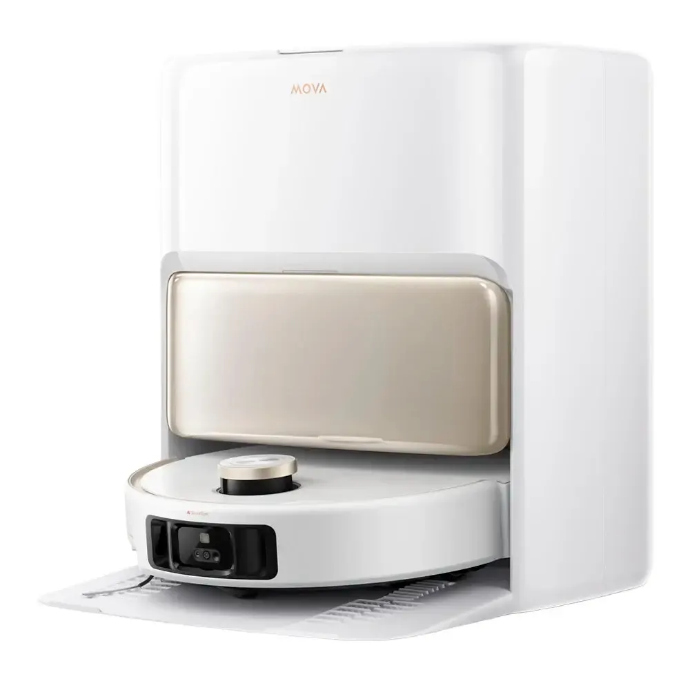 Aspirador Robô Mova V50 Ultra Complete 24000Pa 6400mAh Branco + Base Station