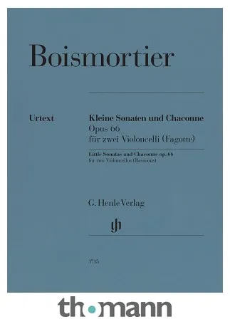Henle Verlag Boismortier Kleine Sonaten