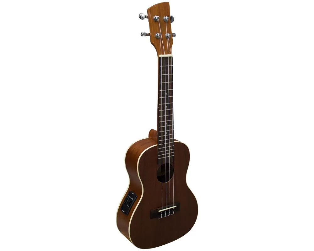 Brunswick Concert Ukulele Electro Mahogany Finish