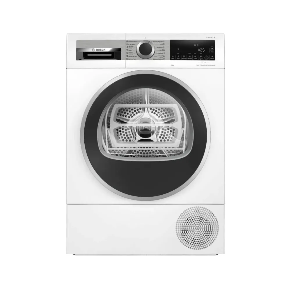Máquina de Secar Roupa Bosch WQG245D1ES 9Kg Branca