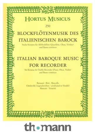 Bärenreiter Italienischer Barock