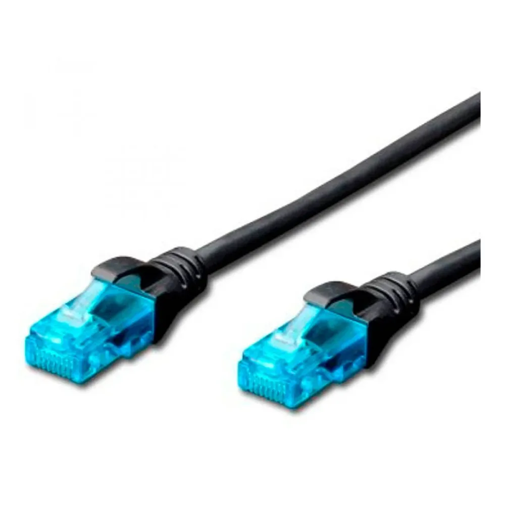 Cabo de Rede Ewent IM1168 Cat5e U/UTP 3m Preto