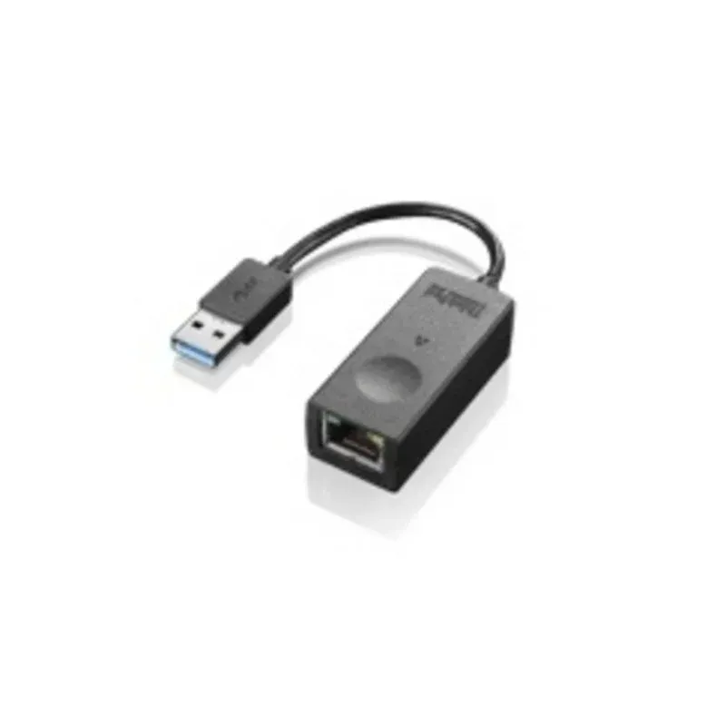 Placa de Rede Lenovo 4X90S91830 USB 3.2 Gen 1 Ethernet 1000 Mbit/s Preta