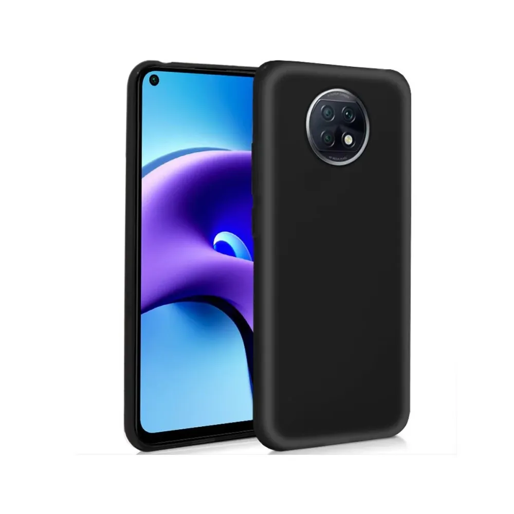 Capa Silicone Xiaomi Note 9T Preta