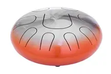 Tongue Drum Pearl PMTD9LYDF 9 Note C Lydian Orange Burst