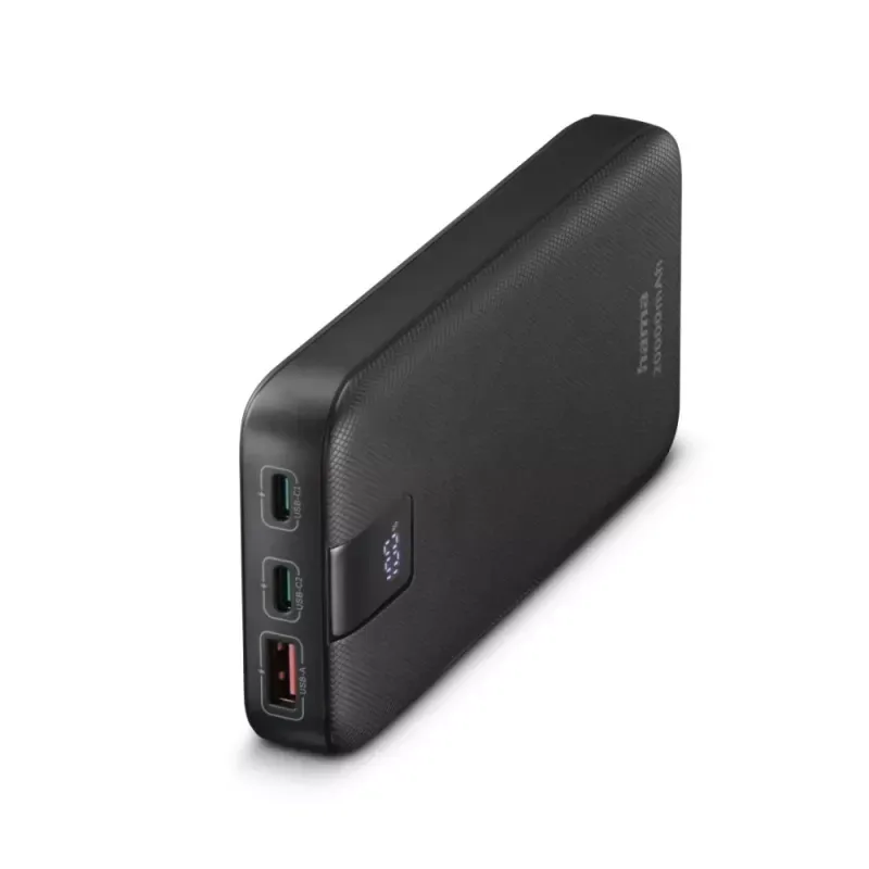 Powerbank Power Pack HAMA \"PD 20\", 20000mAh, preto - 201719