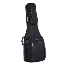 Saco Guitarra Elétrica CrossRock CRDG300E Deluxe Preto