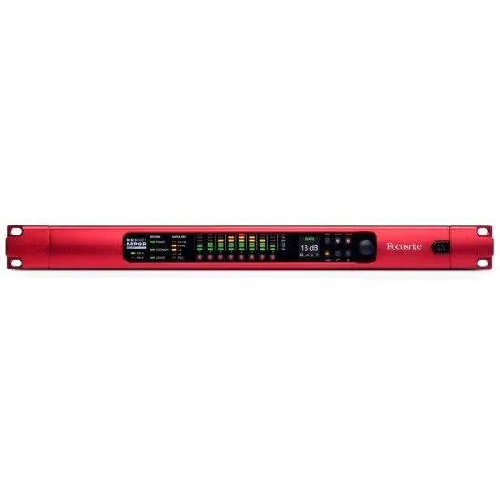 Focusrite PRÉ AMPLIFICADOR RedNet MP8R 8 Kanal Mic Pre A/D