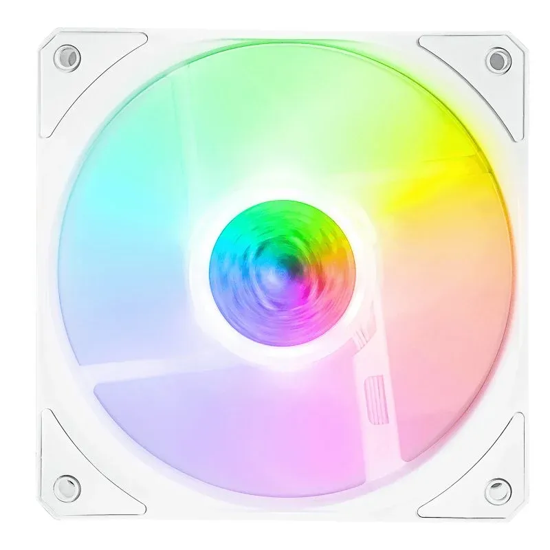 Ventoinha Cooler Master Sickleflow 3 em 1 120mm ARGB Edição Branca - MFX-B2DW-183PA-R1