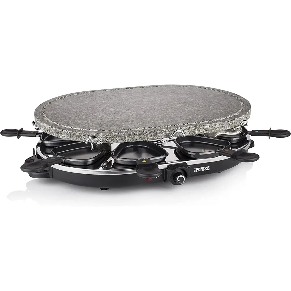 Princess - Raclette 8 Oval Pedra Grill 162720