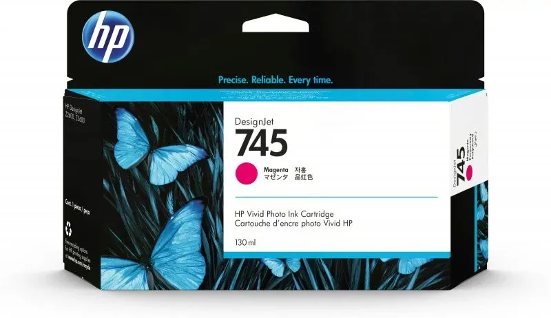 HP 745 130-ml Magenta Ink Cartridge - preço válido até fim de stock das unidades pré estabelecidas