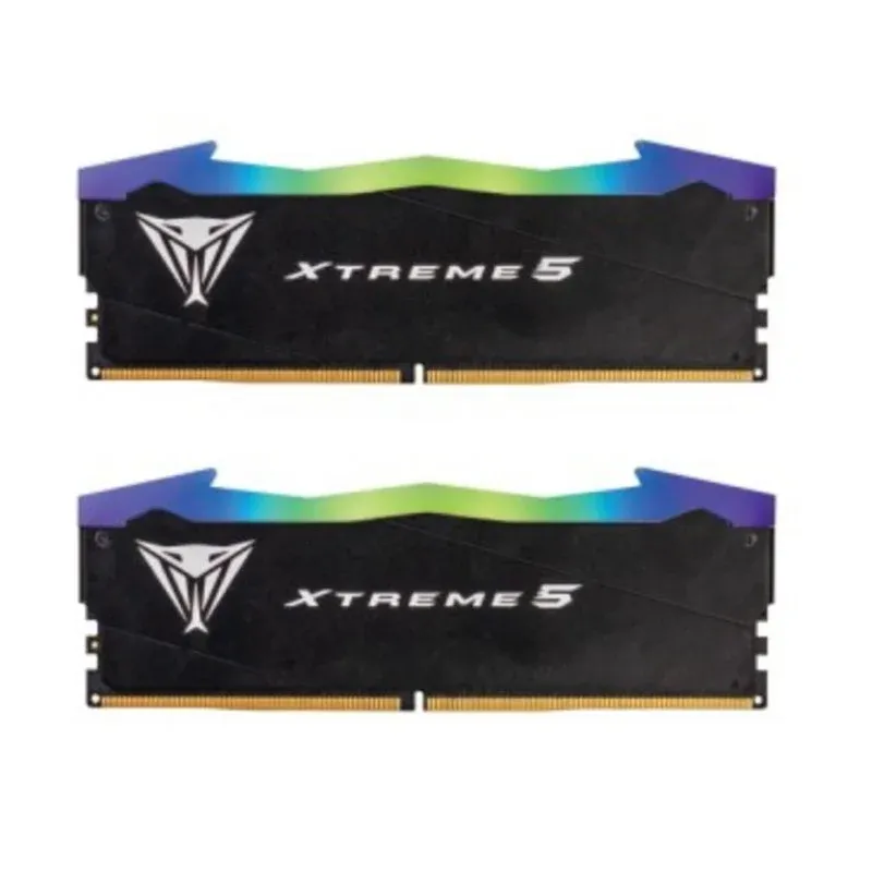 Memória RAM Patriot Viper RGB Xtreme5 32GB 2x16GB DDR5 7600MHz CL36 RGB Preto