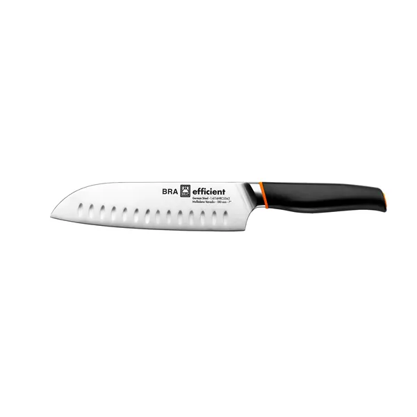 Faca Bra Efficient Santoku 180mm Axo Inóxidavel