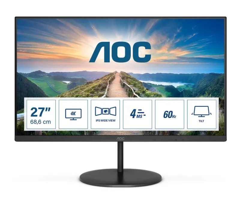AOC MONITOR IPS 27IN 16:9 4K MNTR