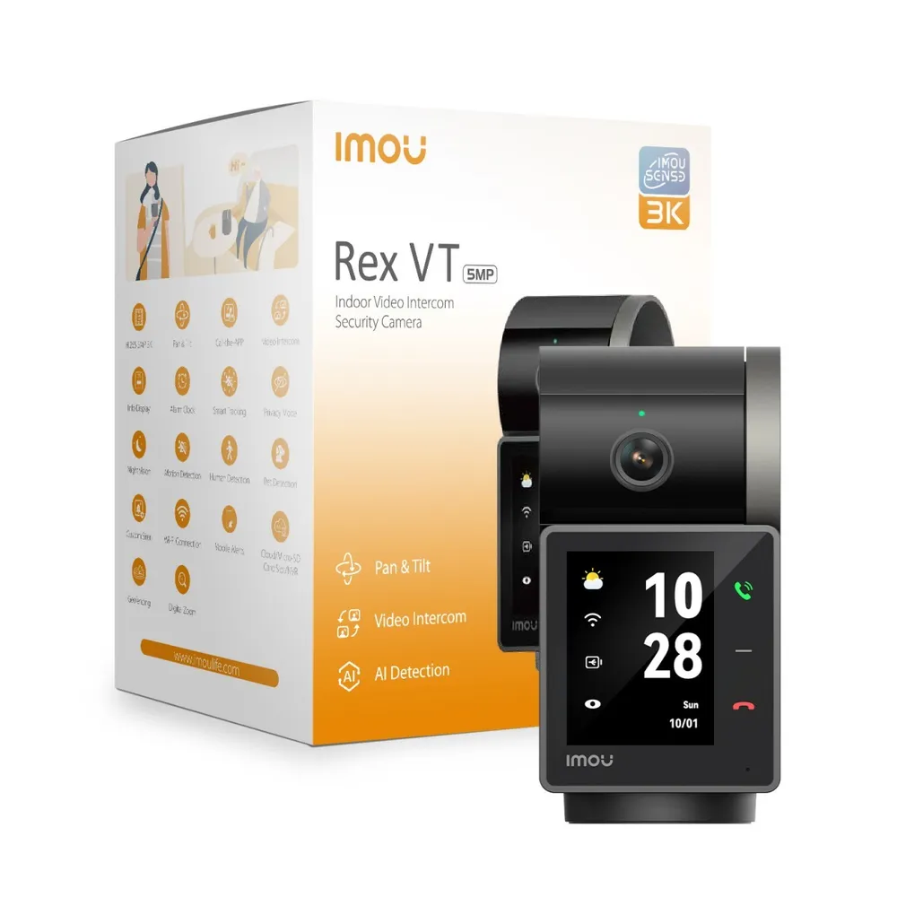 Imou Rex VT Pro Câmara de segurança IP Interior 2880 IPC-S2VBP-5M0WR