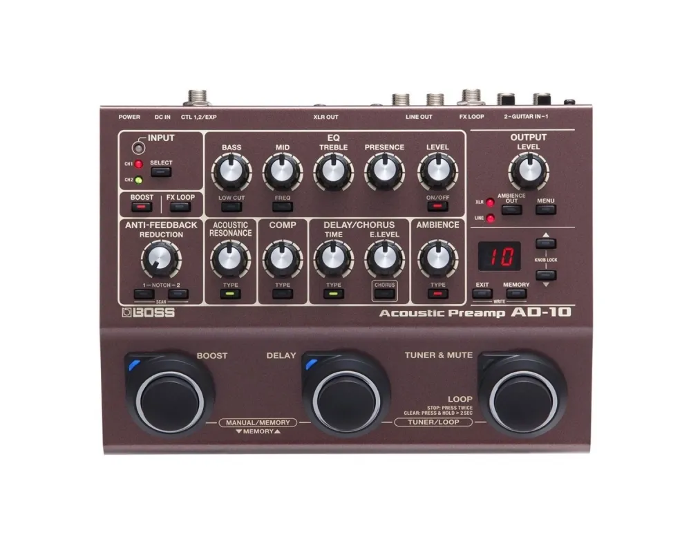 Boss AD-10 Acoustic Preamp