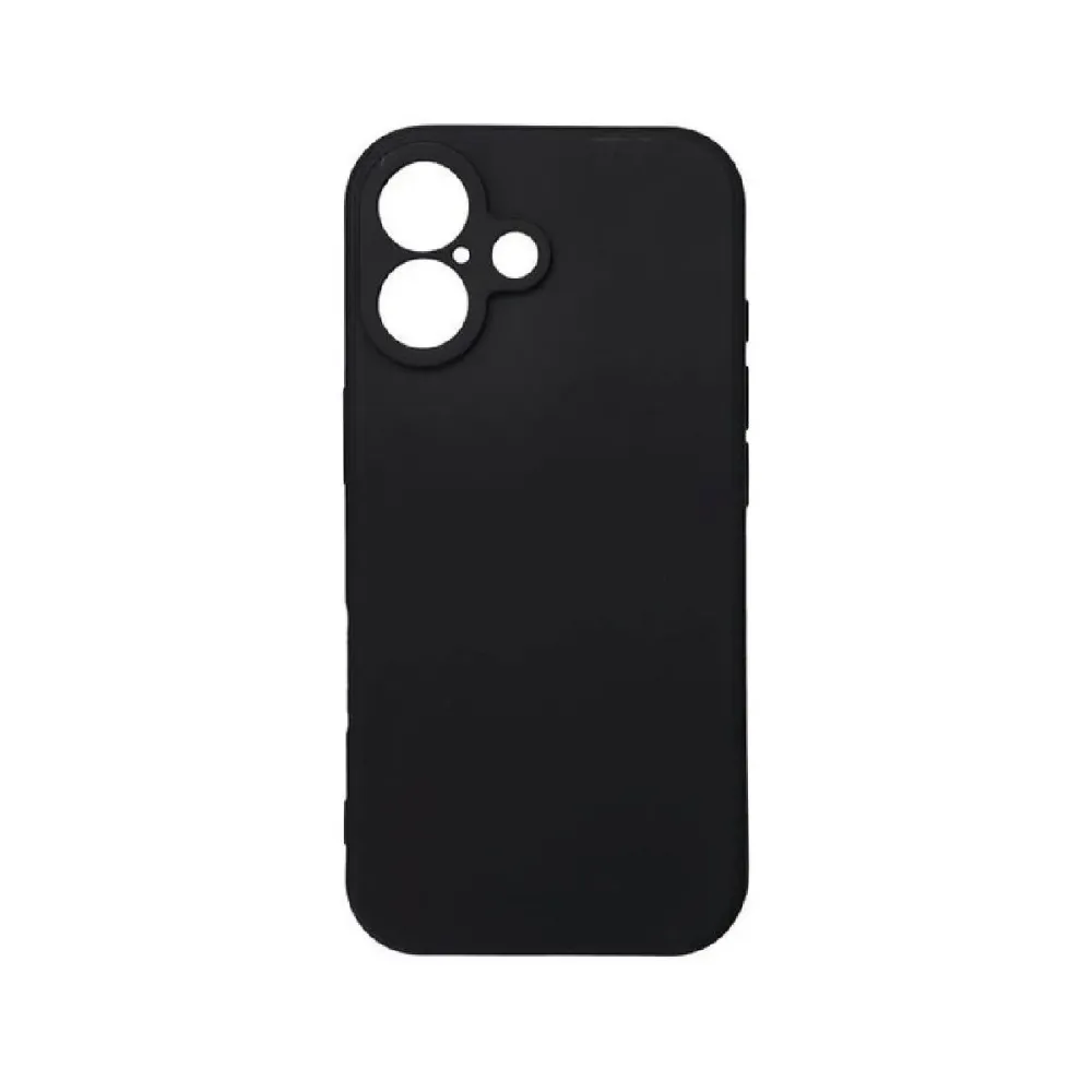 Capa de Silicone iPhone 17 Preta