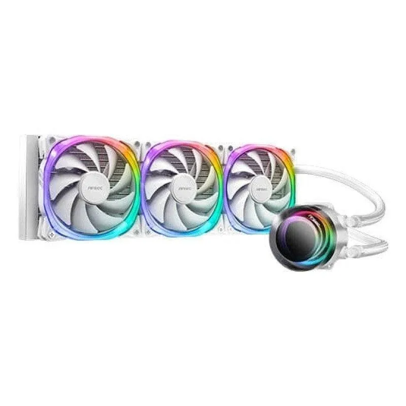 Refrigeración Líquida Antec Vortex 360 ARGB White 360mm 3 Ventiladores LED